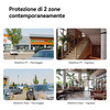 Miniatura prodotto Imou Crusier DUAL 6MP (3MP+3MP) Telecamera Wi-Fi Esterno Doppio Obiettivo, 360°PTZ Videocamera Sorveglianza Esterno con Visione Notturna a Colori, Rilevamento Umano/Veicoli, IP66, Tracciamento Intelligente, 2,4ghz