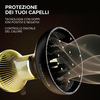 Miniatura prodotto Imetec Diffon Supreme, Diffusore ad Aria Calda per Capelli Ricci, Diffusore XL con 12 Dita, Tecnologia Ceramica&Argan Oil, 2 Velocità, 3 Temperature, Asciugatura Delicata
