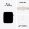 Miniatura prodotto Watch SE GPS + Cellular 44mm Cassa Alluminio Galassia con Galassia Sport Band - S/M