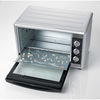 Miniatura prodotto 986 Forno Elettrico Ventilato con Girarrosto 45 litri - Bon Cuisine 450 - Doppio vetro - Temperatura max 230° - 1800 Watt - Acciaio Inox