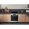Miniatura prodotto Cucina induzione con forno Hotpoint Ariston HS68IQ8CHX/E