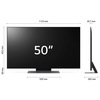 Miniatura prodotto QNED 50'' Serie QNED82 50QNED826RE, TV 4K, 4 HDMI, SMART TV 2023