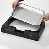Miniatura prodotto 723 Party Grill - barbecue elettrico. Potenza 2000W. Cottura lenta e rapida. Per carne, verdura e pesce. Dotata di vassoi raccogli grasso.