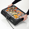 Miniatura prodotto 723 Party Grill - barbecue elettrico. Potenza 2000W. Cottura lenta e rapida. Per carne, verdura e pesce. Dotata di vassoi raccogli grasso.