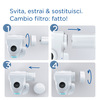 Miniatura prodotto BRITA filtro di ricambio ON TAP V-MF, 1 filtro (600L) - per acqua priva di batteri al 99,99% & gusto migliore