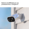 Miniatura prodotto Imou Cell GO Full Color 2K (3MP) Telecamera Wi-Fi Esterno/Interno Batteria Senza Fili, ilevamento PIR/Umano, Visione Notturna a Colori, Audio Bidirezionale con Voce Personalizzata, IP65