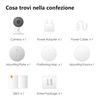 Miniatura prodotto Cue 2 Telecamera 2MP da interno con supporto magnetico - Baby Monitor e Rilevamento pianto o suono anomali