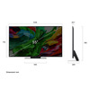 Miniatura prodotto QNED evo AI 55'' Serie QNED87 55QNED87A6B, MiniLED 4K, Dimming Pro, Dolby Vision, SMART TV 2025