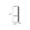 Miniatura prodotto Samsung RB36R872PB1 frigorifero Combinato Kitchen Fit™ 2m 355 L profondo solamente 60cm Classe E, Nero Antracite