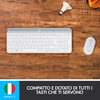 Miniatura prodotto Logitech MK470 Kit Mouse e Tastiera, Layout Italiano Qwerty