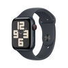 Miniatura prodotto Watch SE GPS + Cellular 44mm Cassa Alluminio Mezzanotte con Mezzanotte Sport Band - M/L
