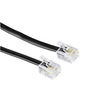 Miniatura prodotto Cavo telefonico spina 6p 4c / spina 6p 4c, 10 metri, nero