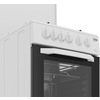 Miniatura prodotto Cucina CSS42014FW, (LxDxA) 50x50x85, Bianca, Forno elettrico statico, piano cottura a gas 4 zone, Coperchio in metallo