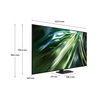 Miniatura prodotto Smart TV 55” QE55QN90DATXZT Neo QLED 4K Mini LED Titan Black 2024, Processore NQ4 AI GEN2, Tecnologia Quantum Matrix, Neo Slim Design, Dolby Atmos