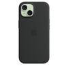 Miniatura prodotto Custodia MagSafe in silicone per iPhone 15 - Nero