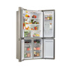 Miniatura prodotto Cube 90 Serie 5 HCR5919ENMM frigorifero 4 porte Libera installazione 643 L E Platino, Acciaio inox