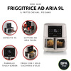 Miniatura prodotto 4630 Friggitrice ad aria 9L, 1500 W, Capacità 9L, Capacità di cottura 3,5kg, 8 programmi preimpostati, Temperatura fino a 200°, Cestello trasparente per controllo cottura, Bianco