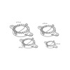 Miniatura prodotto Forme per ravioli, 4 pz delicia