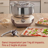 Miniatura prodotto CakeLover, Impastatrice Planetaria di 5L per Torte, Dolci, Pizza, Pane, Pasta – 1500 W, 6 Velocità, Ciotola in Acciaio Inox, Doppio Gancio, Fruste – Design Compatto, Ricettario Incluso
