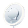 Miniatura prodotto BS 45 Specchio Cosmetico con Illuminazione LED Regolabile, Ingrandimento 5X e Base Porta Oggetti - 40 g