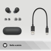 Miniatura prodotto Sony WF-C700N Cuffie con cancellazione del rumore True Wireless - Comfort e stabilità per tutto il giorno - Durata della batteria fino a 15 ore con custodia di ricarica - Nero