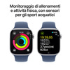 Miniatura prodotto Watch Serie 10 GPS 46mm Cassa in Alluminio Color Argento con Denim Sport Band - M/L