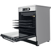 Miniatura prodotto Cucina induzione con forno Hotpoint Ariston HS68IQ8CHX/E