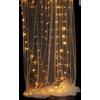 Miniatura prodotto Tenda in organza bianca con 392 LED da interno (funzionamento a pila 3AA x 1,5V)