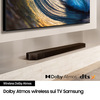 Miniatura prodotto Samsung Soundbar HW-Q700D/ZF Serie Q, 9 Speaker, Wireless Dolby Atmos, Audio a 3.1.2 Canali, Q-Simphony, Compatibile con Alexa e Google Assistant, Titan Black 2024