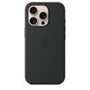 Miniatura prodotto Custodia MagSafe in silicone per iPhone 16 Pro - Nero