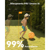 Miniatura prodotto Telecamera a batteria 2K (3MP) da esterno con pannello solare integrato