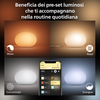 Miniatura prodotto Philips Hue White and Color Ambiance Flourish Lampada Smart da Tavolo Bianco in Vetro