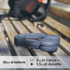 Miniatura prodotto Cuffie Bluetooth wireless Sony WH-CH520 - Durata della batteria fino a 50 ore con ricarica rapida, stile on-ear - Blu