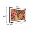 Miniatura prodotto Samsung TV QLED 4K 65” QE65LS03DAUXZT Smart TV Wi-Fi Black 2024, Matte Display, Processore Quantum 4K, Modern Frame Design, Dolby Atmos