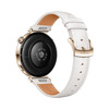 Miniatura prodotto WATCH GT5, Cassa 41mm in acciaio inossidabile e cinturino in pelle bianca. Compatibile con iOS e Android. Con FreeBuds 5i in omaggio