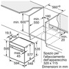 Miniatura prodotto HBG7341B2 Serie 8 Forno da incasso 60 x 60 cm Nero Classe A+