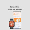 Miniatura prodotto WATCH FIT 4 Pro, vetro zaffiro, cassa in titanio e cinturino nero. Fino a 10 giorni di autonomia e compatibile con iOS e Android.