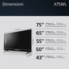 Miniatura prodotto Sony BRAVIA | KD-50X75WL | LED | 4K HDR | Google TV | ECO PACK | BRAVIA CORE | Narrow Bezel Design