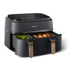 Miniatura prodotto Airfryer doppio cestello, friggitrice ad aria da 9.0L, 12 metodi di cottura, App per ricette NA352/00