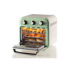 Miniatura prodotto 4632 Friggitrice ad aria e forno Vintage, 1400W, 2in1, Capacità 16L, Accessori inclusi, Timer 60 minuti, Doppio vetro, Verde