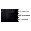 Miniatura prodotto Samsung NQ50T8539BK Forno microonde da incasso Combinato Infinite Line 50L Vetro nero
