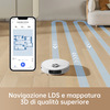 Miniatura prodotto L10 Prime VM Combo Robot Aspirapolvere con 2 Spazzole laterali aggiuntive(3 in totale), Sollevamento del Mocio da 7 mm, Mocio Autopulente, Navigazione LDS, Aspirazione 4000Pa, Mappatura 3D, WiFi/APP/Alexa