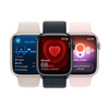 Miniatura prodotto Watch Series 9 GPS Cassa 45mm in Alluminio Mezzanotte con Cinturino Sport Loop Mezzanotte