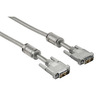 Miniatura prodotto Cavo monitor DVI-D M/DVI-D M, 1,8 metri, Single Link (18+1 pin), 2 ferrite, grigio, 3 stelle