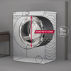 Miniatura prodotto Hoover H-WASH 700, Lavatrice Slim, 8kg, Clase A, 1400 giri, Blanco, H7W4 48MBC-S