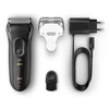 Miniatura prodotto Braun Series 3 ProSkin 3020s Rasoio Elettrico, Nero - Rasoio Elettrico Ricaricabile