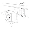 Miniatura prodotto Lavasciuga da incasso Hotpoint Ariston BI WDHG 861485 EU