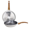 Miniatura prodotto SET 2 PZ PADELLA 24+28 cm WHITE MARBLE
