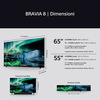 Miniatura prodotto Sony BRAVIA 8 OLED 55 Pollici 4K HDR Google Smart TV (2024) | Gaming Menu per PlayStation 5, IMAX Enhanced, Dolby Vision Atmos, Chromecast, AirPlay, 120Hz 55XR83