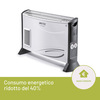 Miniatura prodotto Eco Rapid, Stufa Elettrica 2000 W, Tecnologia a Basso Consumo Energetico, Termoconvettore 4 Temperature, Termostato Ambiente, Silenzioso